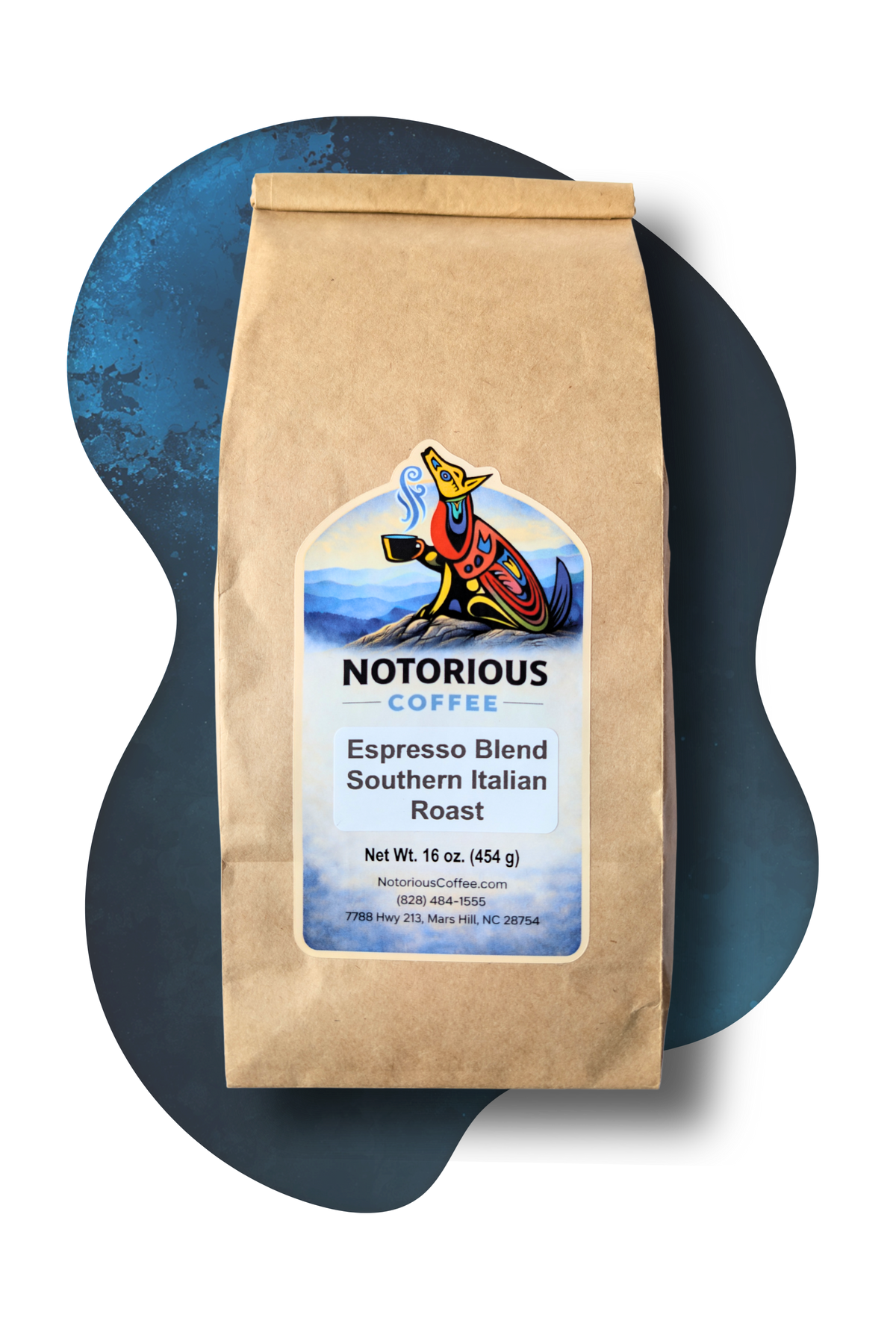 Southern Italian Espresso Blend coffee beans bag