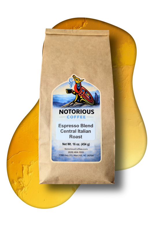 Central Italian Espresso Blend coffee beans Bag 