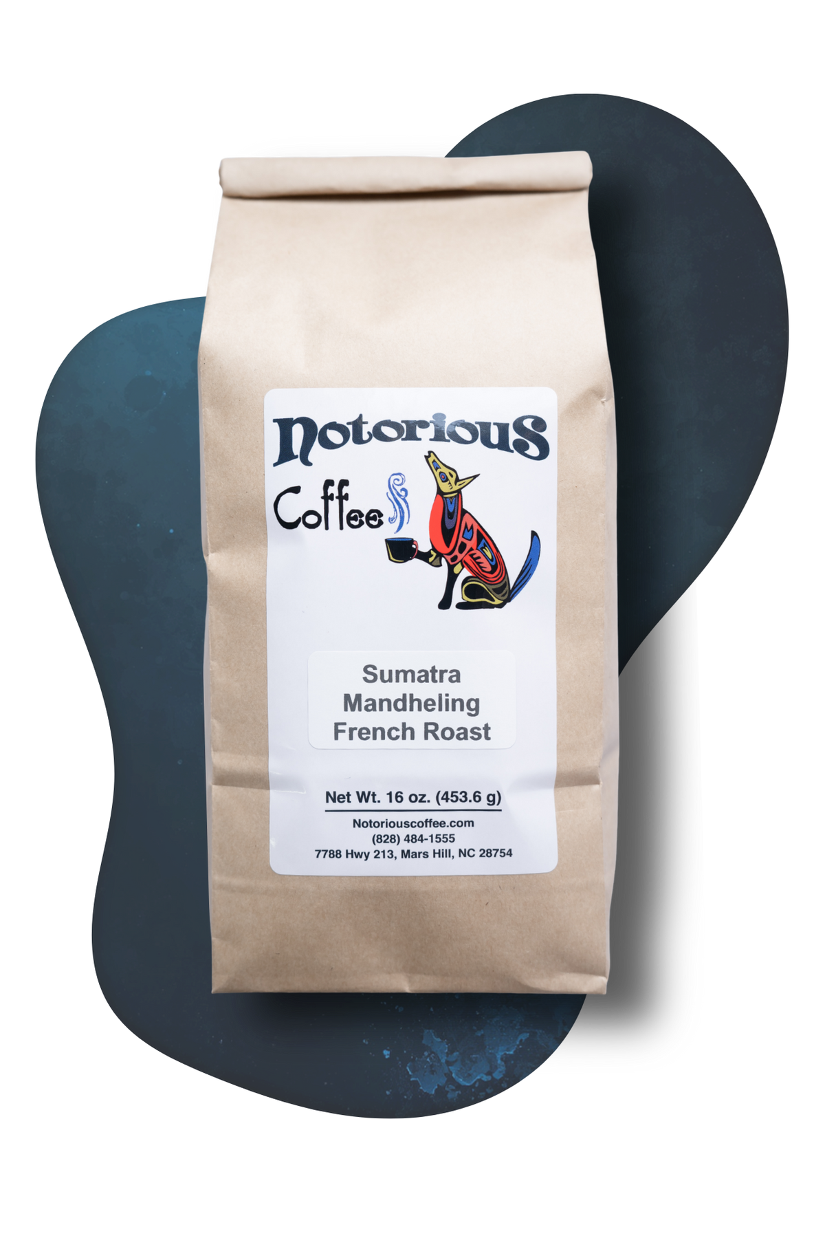 Sumatra Mandheling coffee beans bag